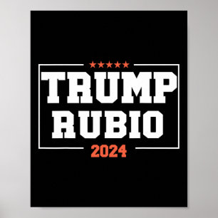 Rubio voor President 2024 Verkiezingscampagne VS Poster