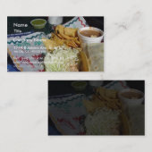 Rubios Fish Taco Food Mexican Salsa Visitekaartje (Voorkant / Achterkant)