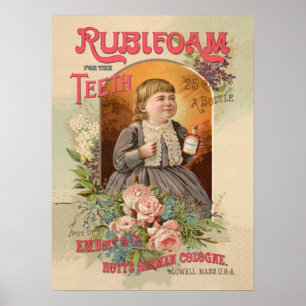 Rubischuim voor de Teth Ad Poster