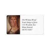 Rublev Jesus Christus Etiket (Voorkant)