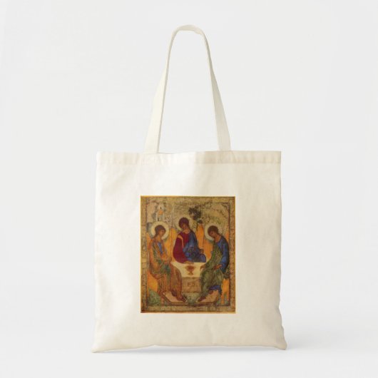 Rublev Trinity aan tafel Tote Bag (Voorkant)