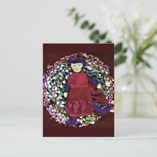 Rubra the Rag Queen Briefkaart (Staand voorkant)