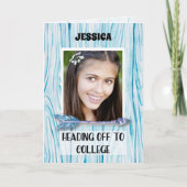 Rubriek naar de Aangepaste foto van het College op Kaart (Voorkant)