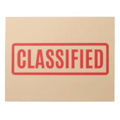 Rubriek Notitieblok (Voorkant)