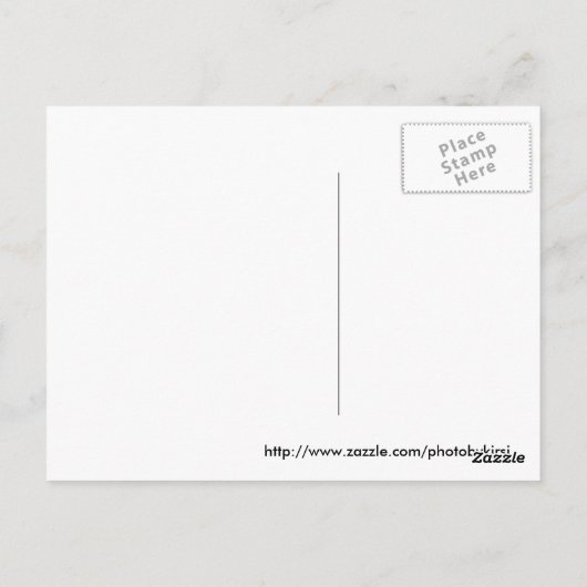 Rubriek startpunt briefkaart (Achterkant)