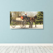 Rubriek voor thuisgebruik canvas afdruk (Insitu (Houten vloer))