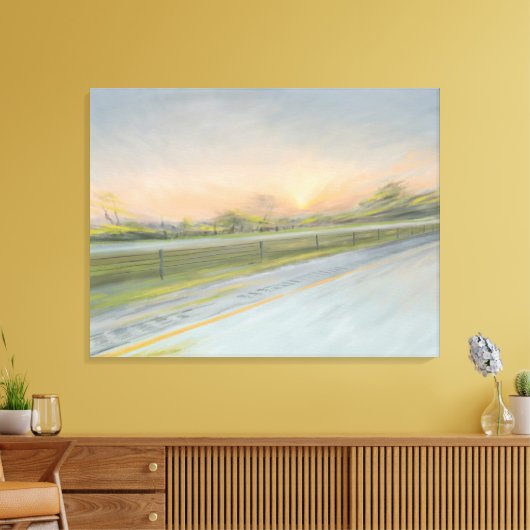 Rubriek Zuid - Canvas Print (Insitu (Woonkamer))