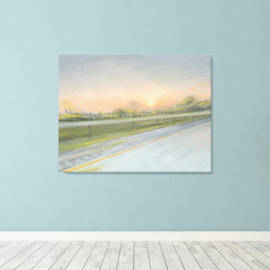 Rubriek Zuid - Canvas Print (Insitu (Houten vloer))