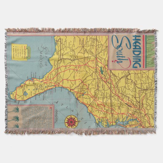 Rubriek Zuid - oostkust Verenigde Staten Deken (Voorkant)