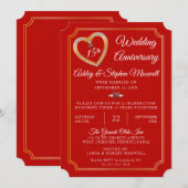 Rubrieken | Ruitenpartij 15e bruiloft Jubileum Kaart (Voorkant / Achterkant)