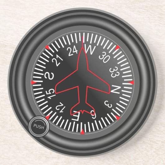 Rubriekindicator Zandsteen Onderzetter (Voorkant)