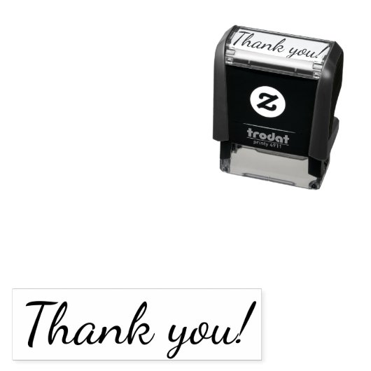 Rubrieksdank Zelfinktende Stempel (In situ)