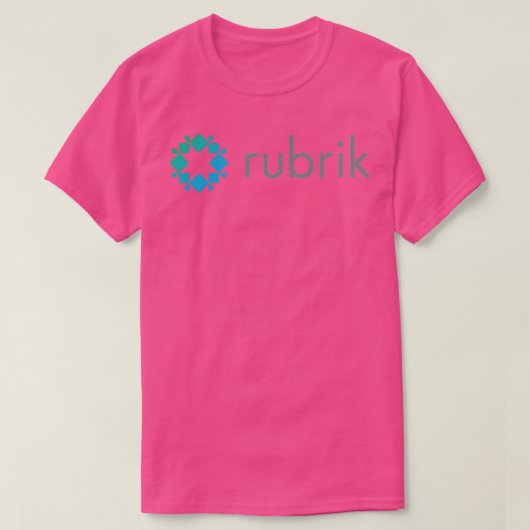 Rubrik T-shirt (Design voorkant)