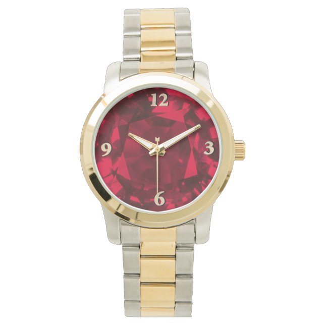 Ruby 1 horloge (Voorkant)