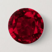 Ruby 1 ronde button 5,7 cm (Voorkant)
