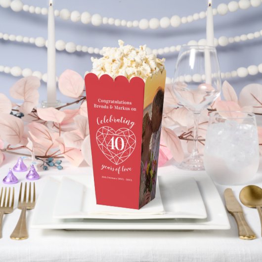 Ruby 40th trouwdag rood nu dan foto's bedankdoosjes (Huwelijk)