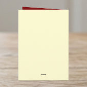 Ruby 40th wedding anniversary yellow dogs card kaart