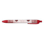 Ruby 40th Wedding Jubileum Black Ink Pen (Bodem)