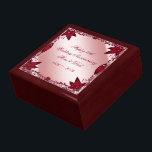 Ruby 40th Wedding Jubileum Gift Box Cadeaudoosje<br><div class="desc">Een ontwerp van de Afbeeldingen Digitalcon met een ruby rood kleurenthema met een verscheidenheid van douaneafbeeldingen, vormen, patronen, stijlen en doopvonten in dit één-van-a-soort de Doos van het Jubileum van de Weddenschap van het Ruby-type. Dit elegante en aantrekkelijke ontwerp is compleet met aanpasbare tekstletters die bij uw eigen speciale gelegenheid...</div>