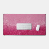 Ruby Abstract Art Desk Mat (Keyboard & Muis)