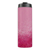 Ruby Abstract Thermal Tumbler Thermosbeker (Voorkant)