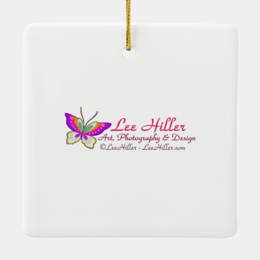 Ruby, Amethist, Sapphire en Pearl, Mandala Keramisch Ornament (Achterkant)