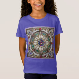 Ruby, Amethist, Sapphire en Pearl, Mandala T-shirt