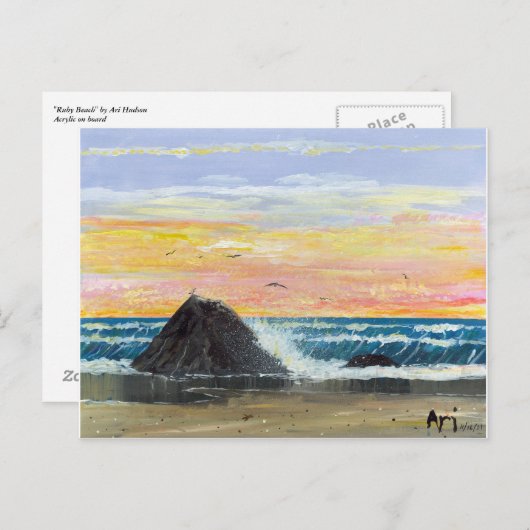 Ruby Beach Briefkaart (Voorkant / Achterkant)