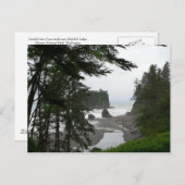 Ruby Beach Briefkaart (Voorkant / Achterkant)