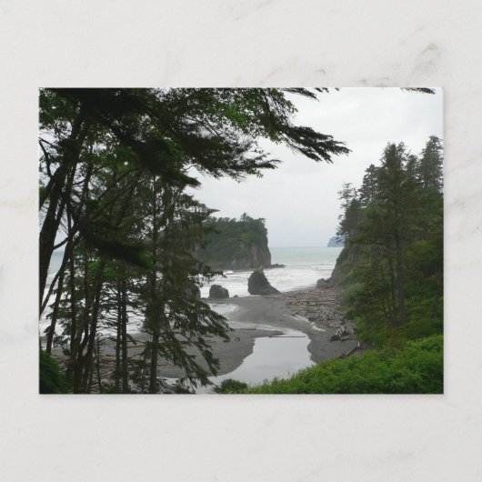 Ruby Beach Briefkaart (Voorkant)