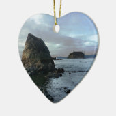 Ruby Beach in het Nationaal Park van de Olympische Keramisch Ornament (Links)