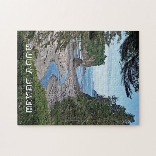 Ruby Beach, Olympisch Nationaal Park, Washington Legpuzzel (Horizontaal)