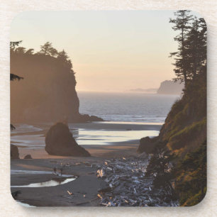 Ruby Beach on the Olympic Peninsula, Washington St Onderzetter