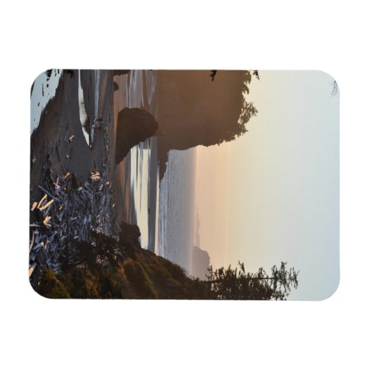 Ruby Beach op de Stille Oceaan Magneet (Horizontaal)