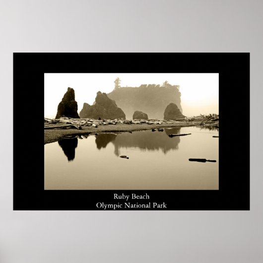 Ruby Beach Poster (Voorkant)