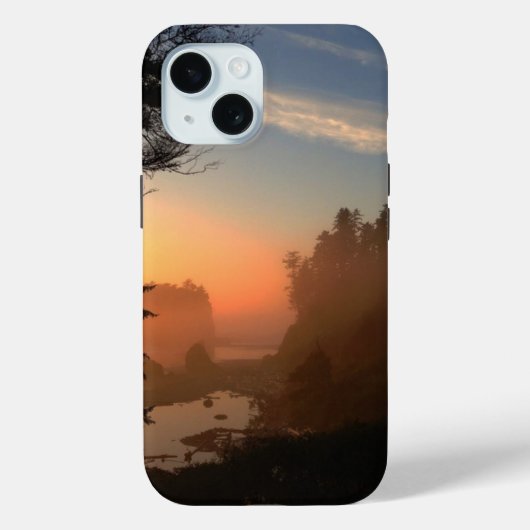 Ruby Beach Through Trees Case-Mate iPhone Case (Achterkant)