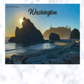 Ruby Beach Washington USA Briefkaart