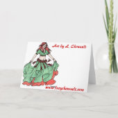 Ruby Belly Dancer Kaart (Achterkant)