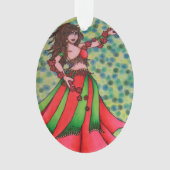 Ruby Belly Dancer Ornament (voorkant)