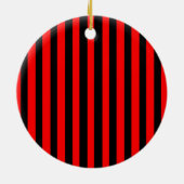Ruby Black Ceramic Ornament (Achterkant)