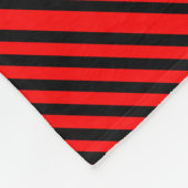 Ruby Black Fleece Deken (Hoek)