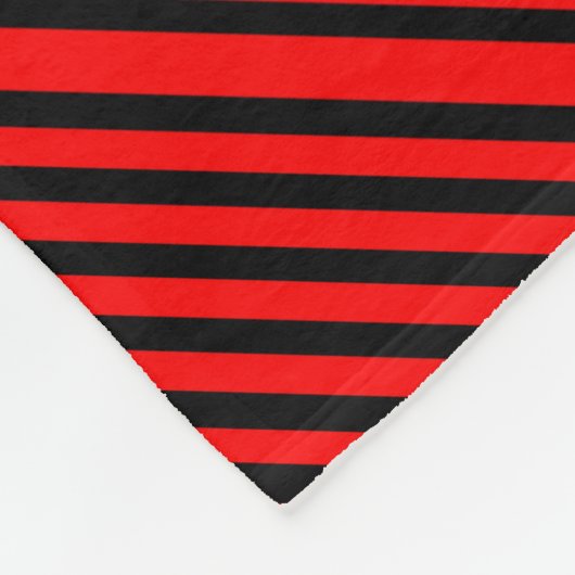 Ruby Black Fleece Deken (Hoek)