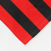 Ruby Black Fleece Deken (Hoek)