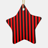 Ruby Black Keramisch Ornament (Links)