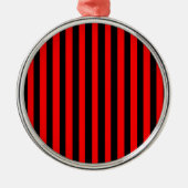 Ruby Black Metalen Ornament (Voorkant)