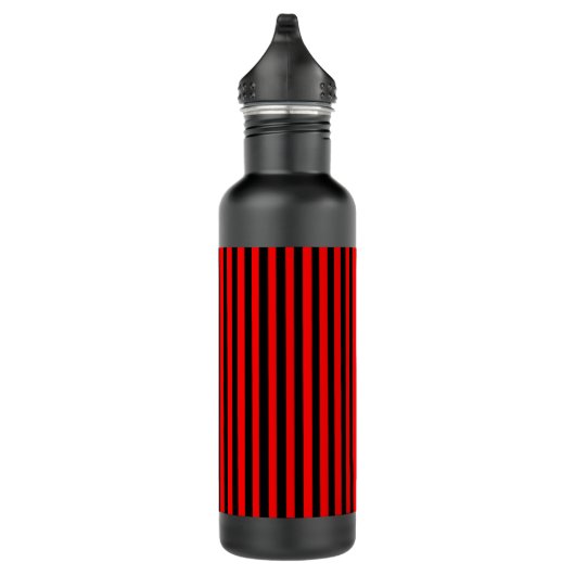 Ruby Black Stainless Steel Water Bottle Waterfles (Rechts)