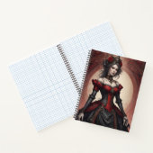 Ruby & Black Steampunk Notitieboek (Binnen)