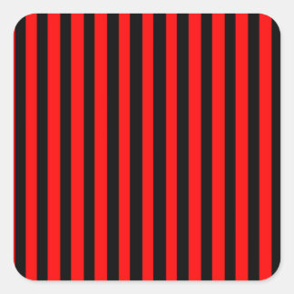 Ruby Black Vierkante Sticker