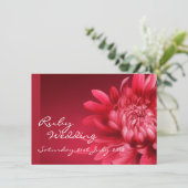 Ruby bruiloft nodigt 40th uit kaart (Staand voorkant)