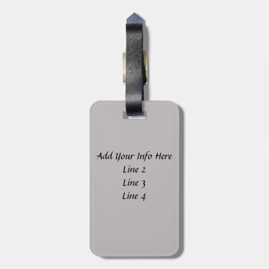 Ruby Cavalier King Charles Spaniel Dog Bagagelabel (Achterkant verticaal)